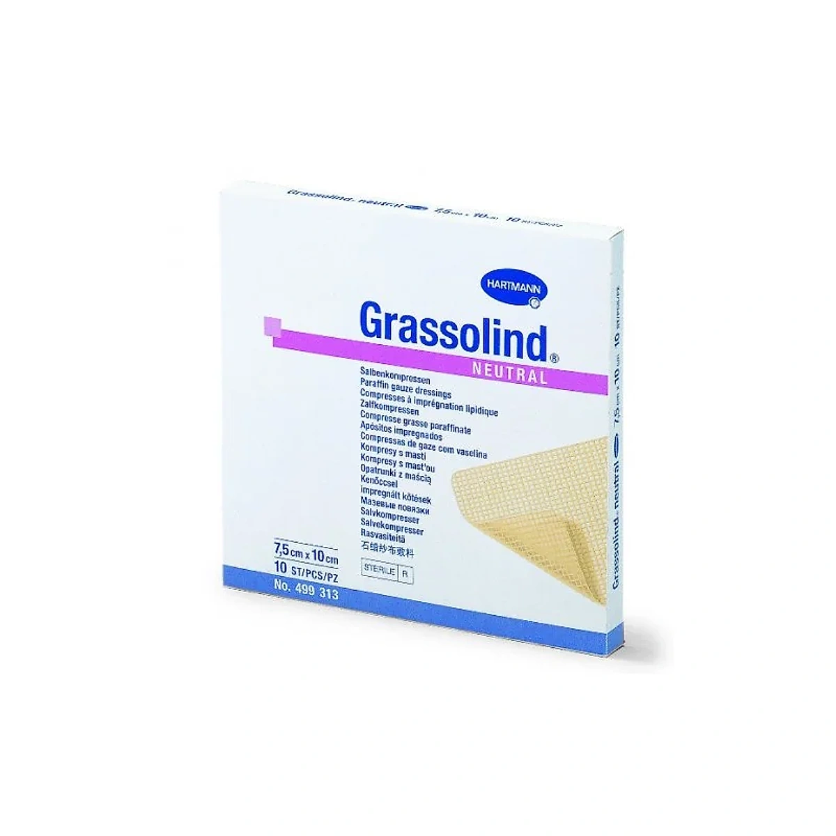 Hartmann Grassolind neutral 10*10/1unite