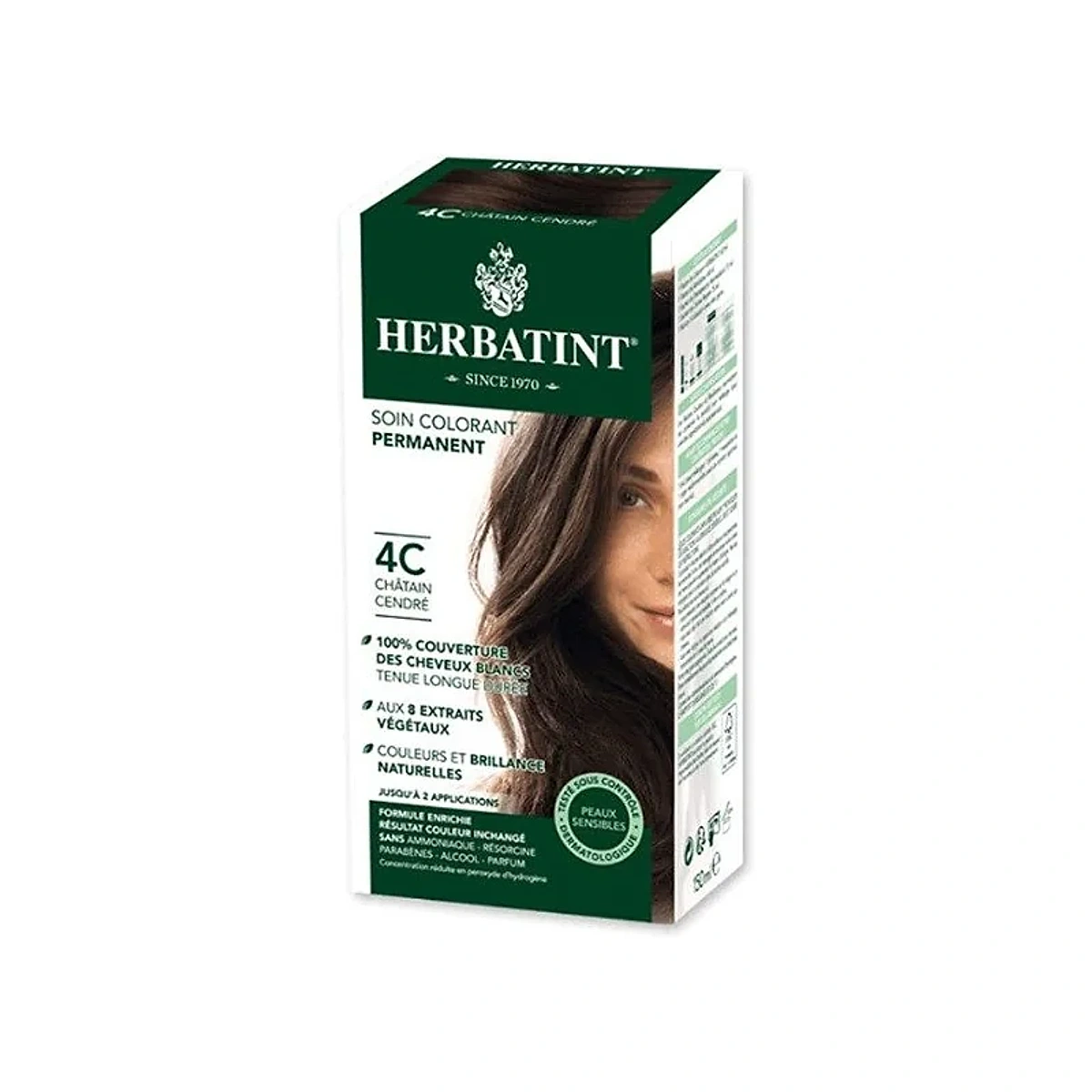 Herbatint 4C Chatain Cendre 150ml