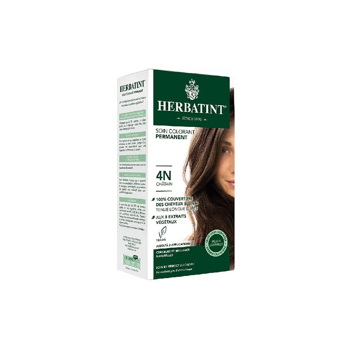Herbatint Soin Colorant Permanent 4N Chatain