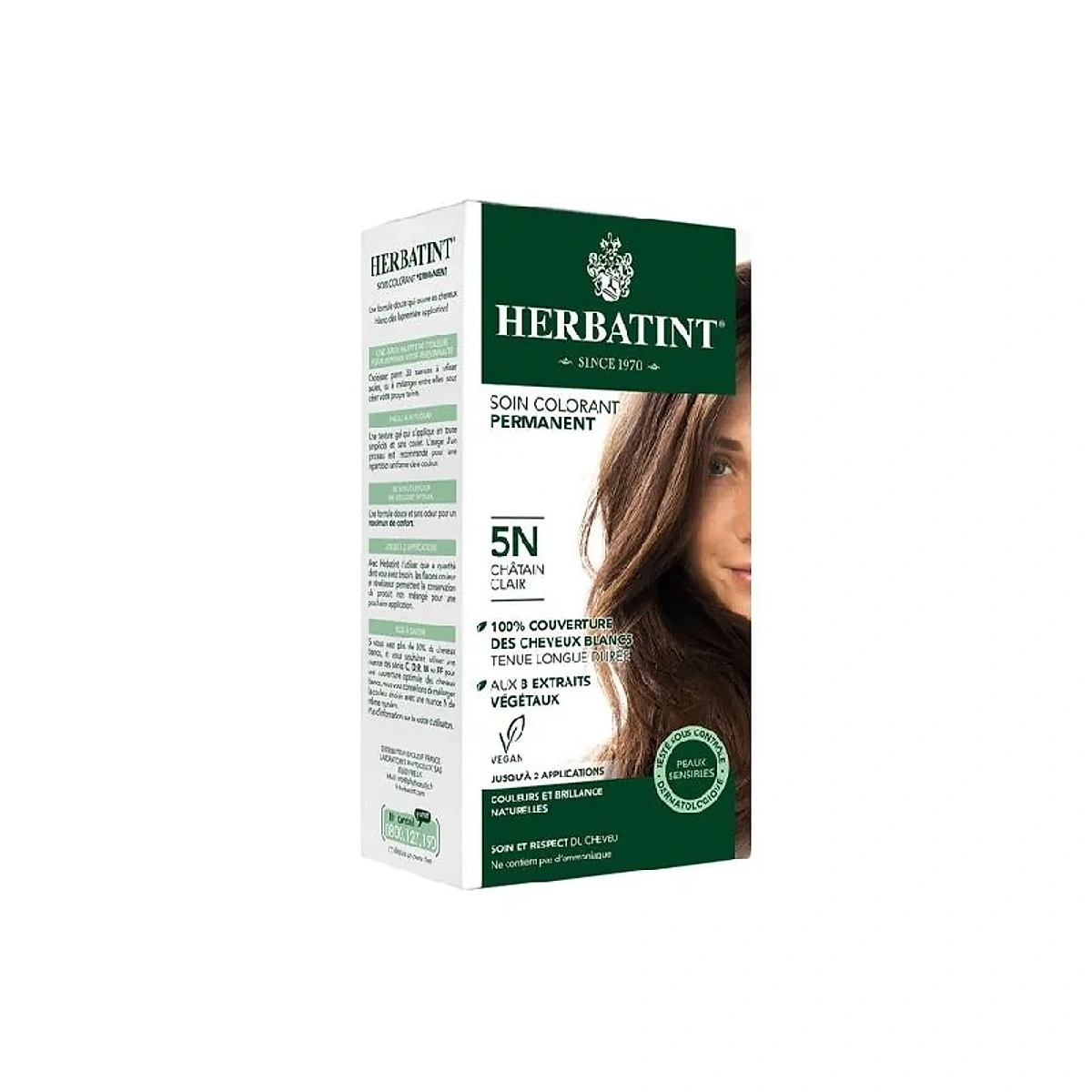 Herbatint Soin Colorant Permanent 5N Chatain Clair