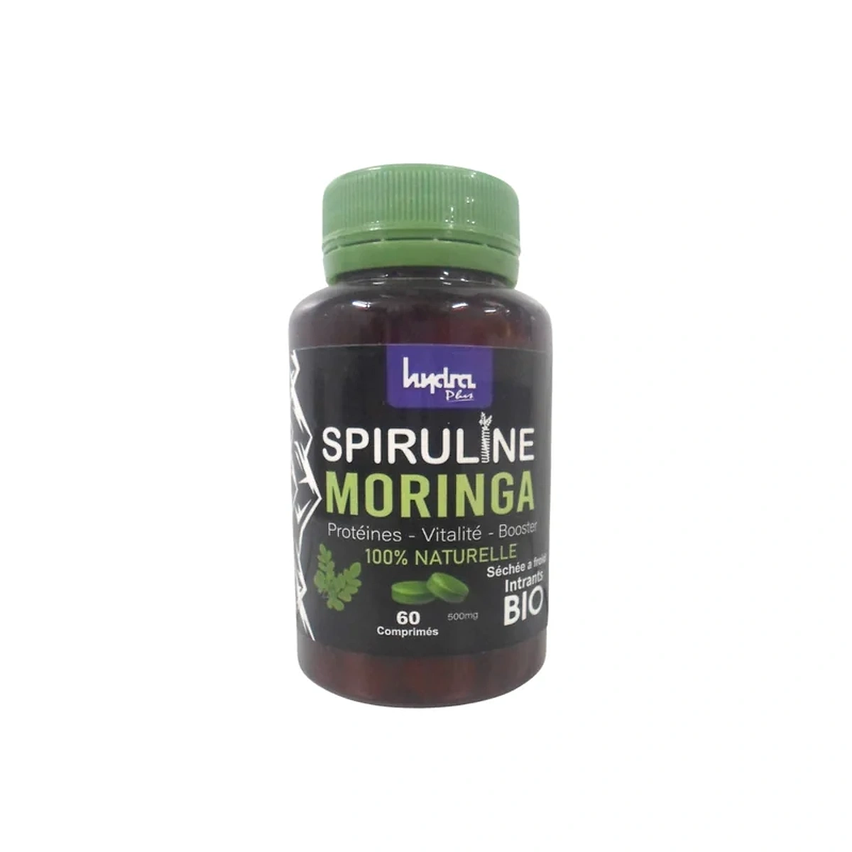 Hydra Plus Spiruline Moringa 60 Comprimes