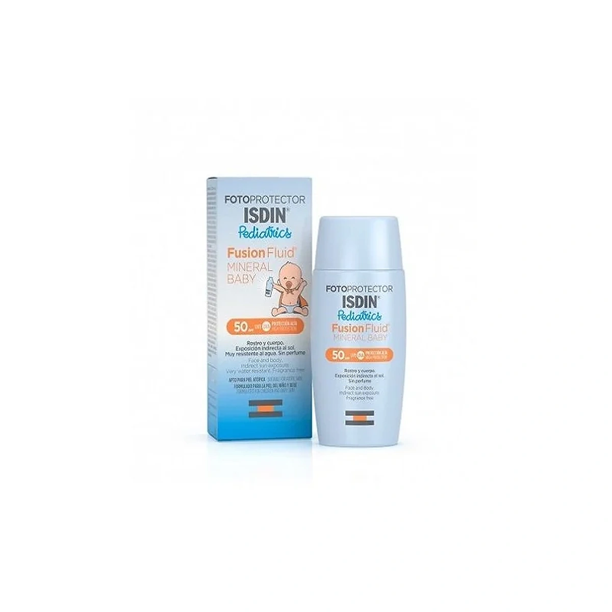ISDIN Fotoprotecteur Fusion Water mineral bébé Pediatrics spf50+ 50ml
