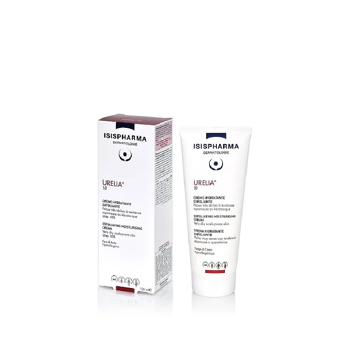 ISISPHARMA URELIA 10 CRÈME HYDRATANTE EXFOLIANTE 150 ML