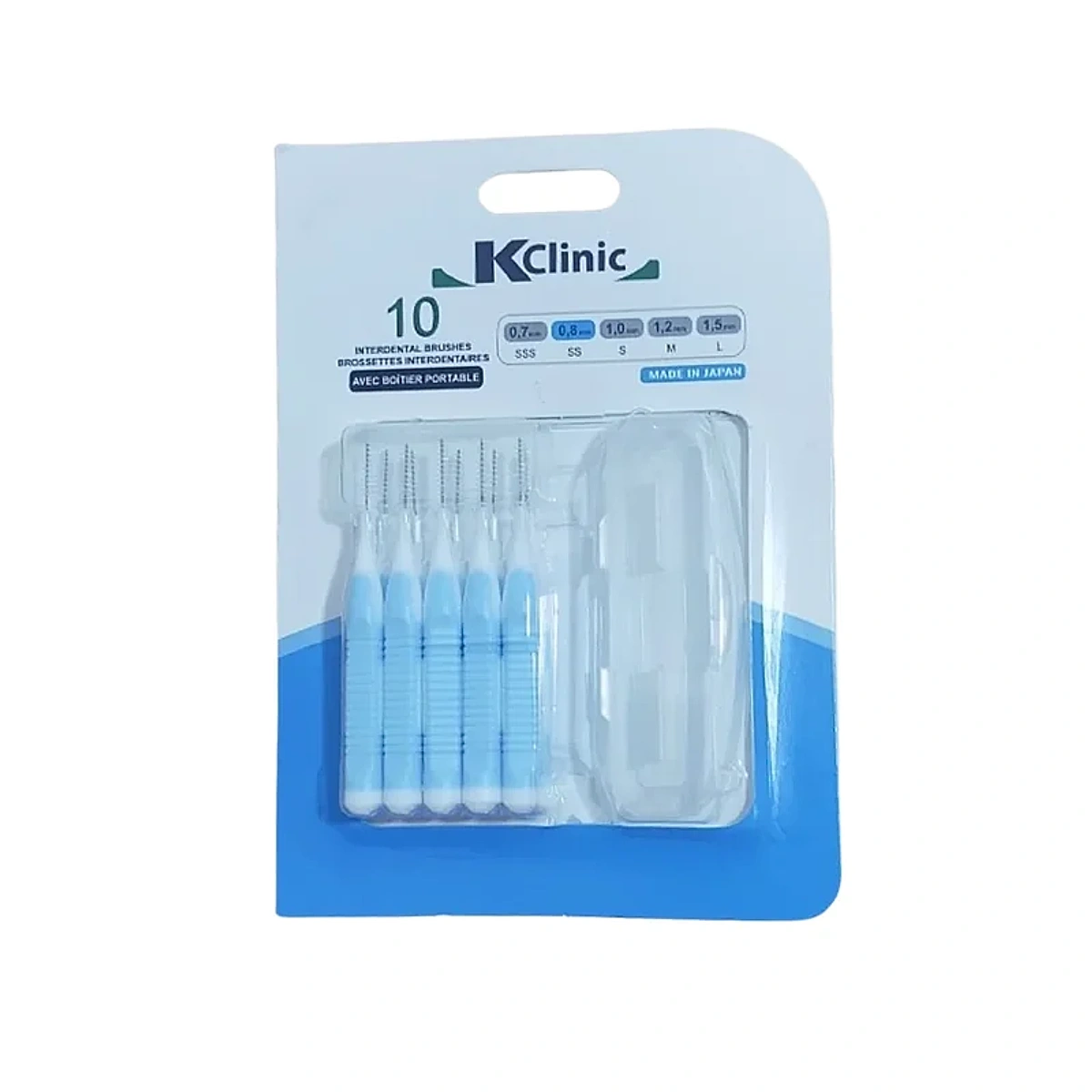 Kin Clinic Brossettes Interdentaire 0.8 mm 10 Unites
