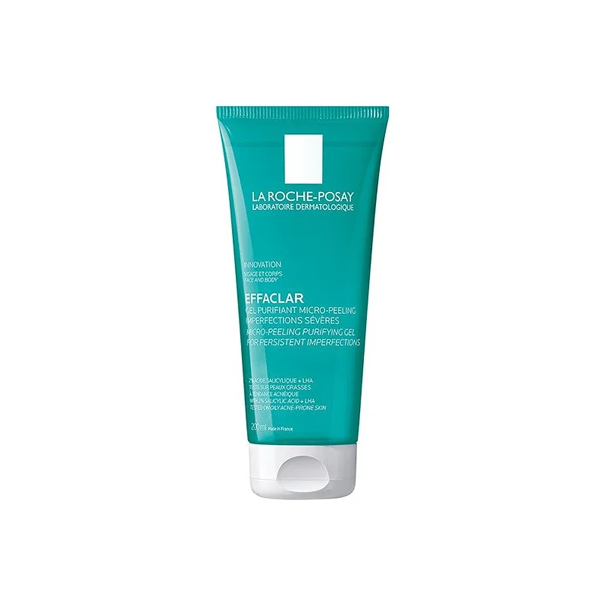 La Roche-Posay Effaclar Gel Purifiant Micro-Peeling Peau Grasse Acnéique | 200ml
