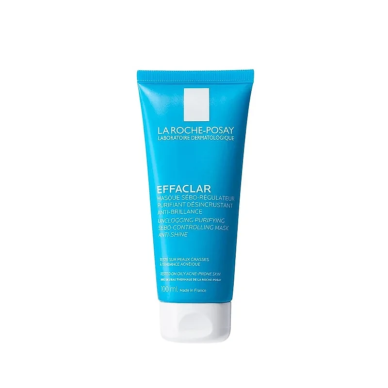 La Roche-Posay Effaclar Masque Sébo-Régulateur Peau Grasse Acnéique | 100ml