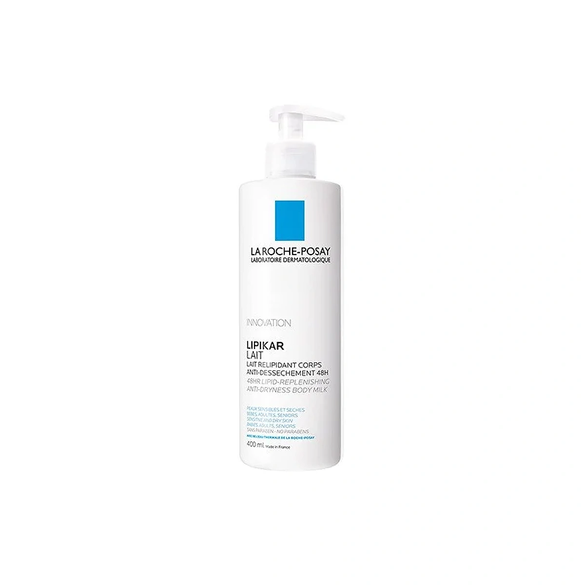 La Roche-Posay Lipikar Lait Anti-Dessèchement Peau Sèche et Sensible | 400ml