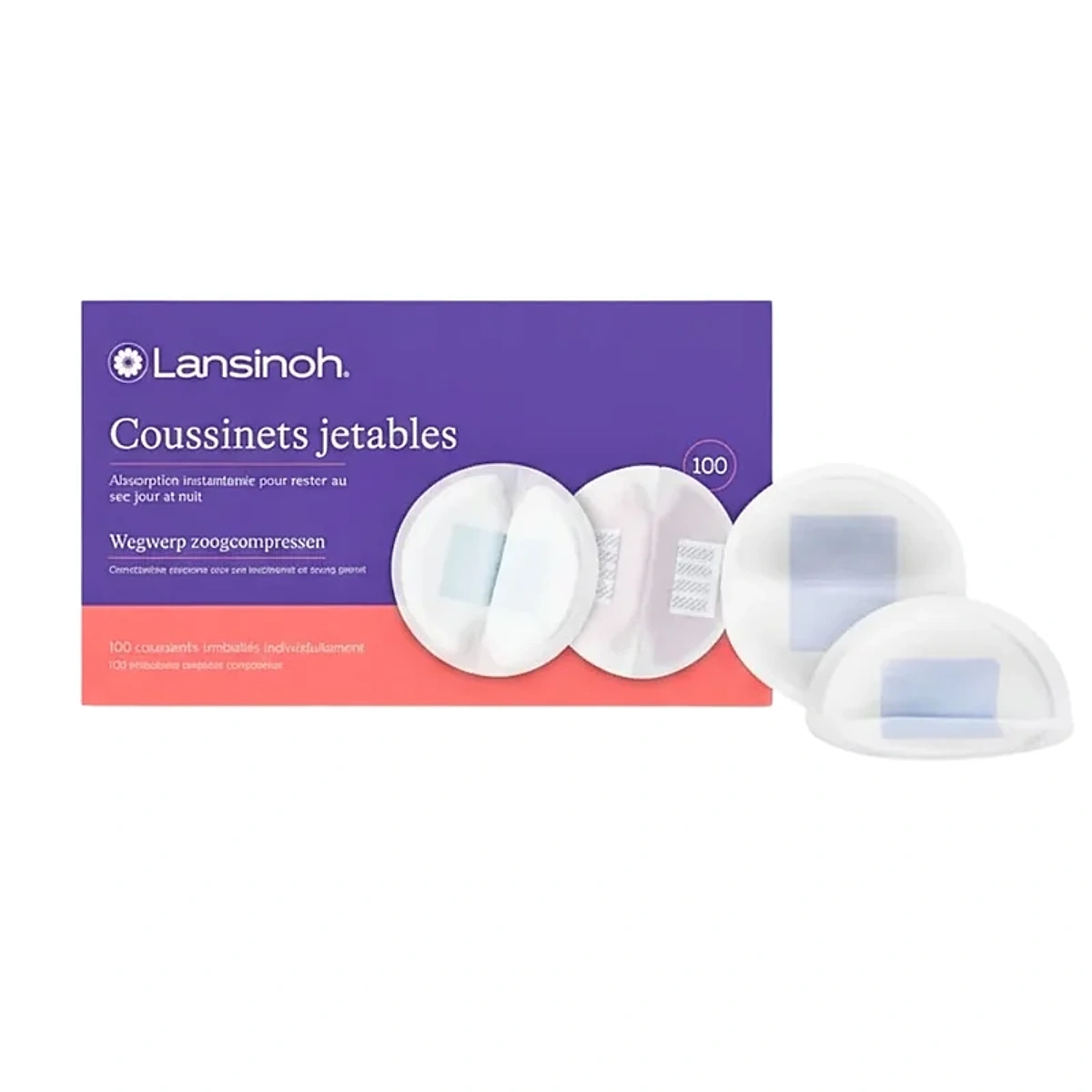 Lansinoh Coussinets D’allaitement 100 Unites