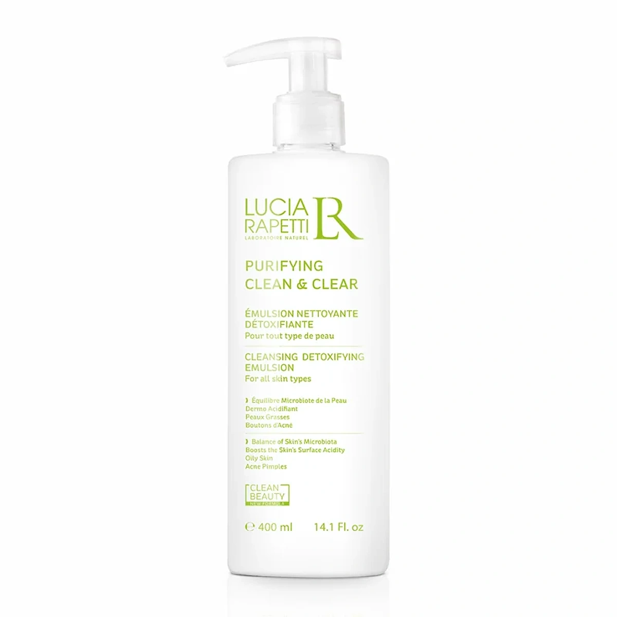 Lucia Rapettir Purifying clean & clear 400ml