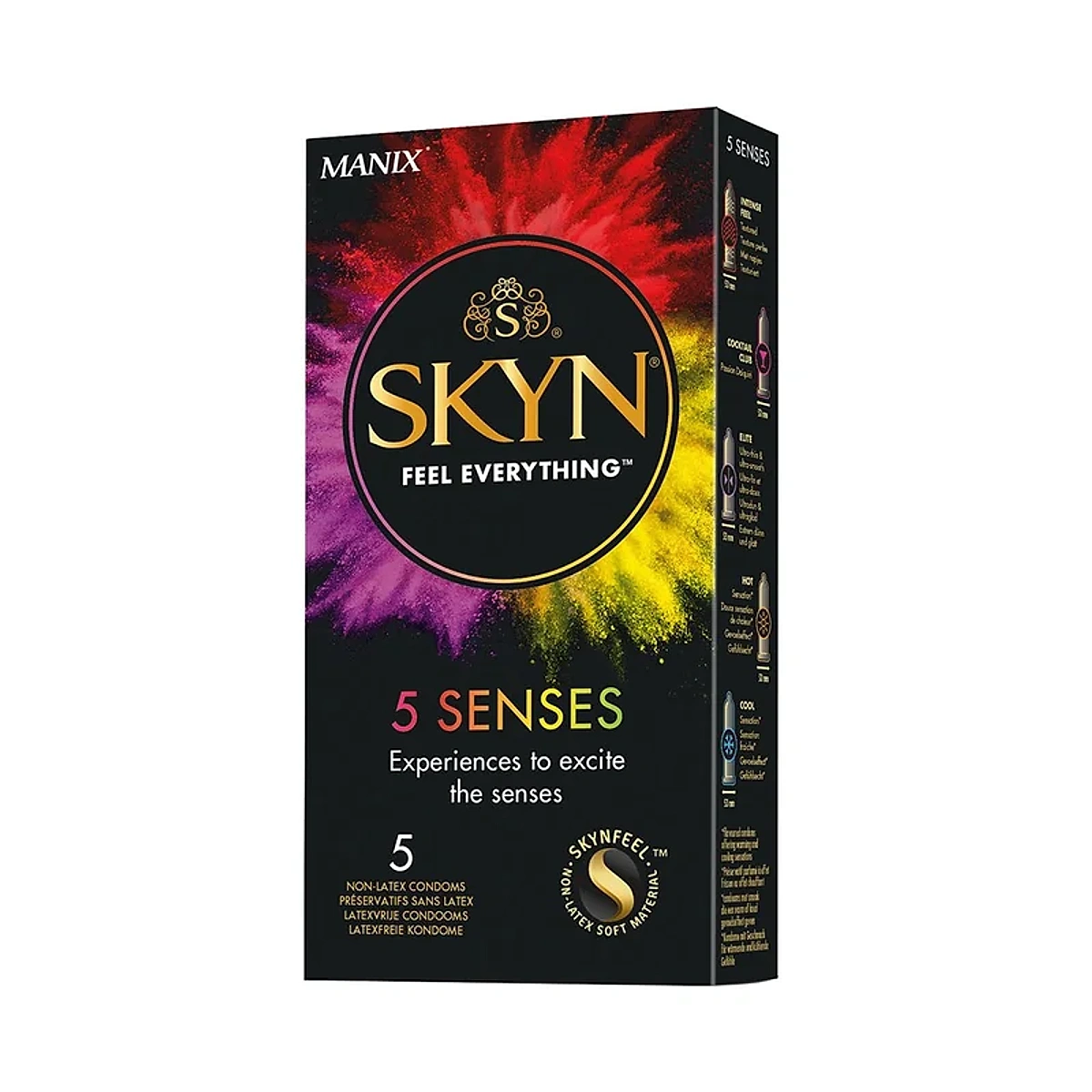 Manix Skyn 5 Senses – 5 pièces