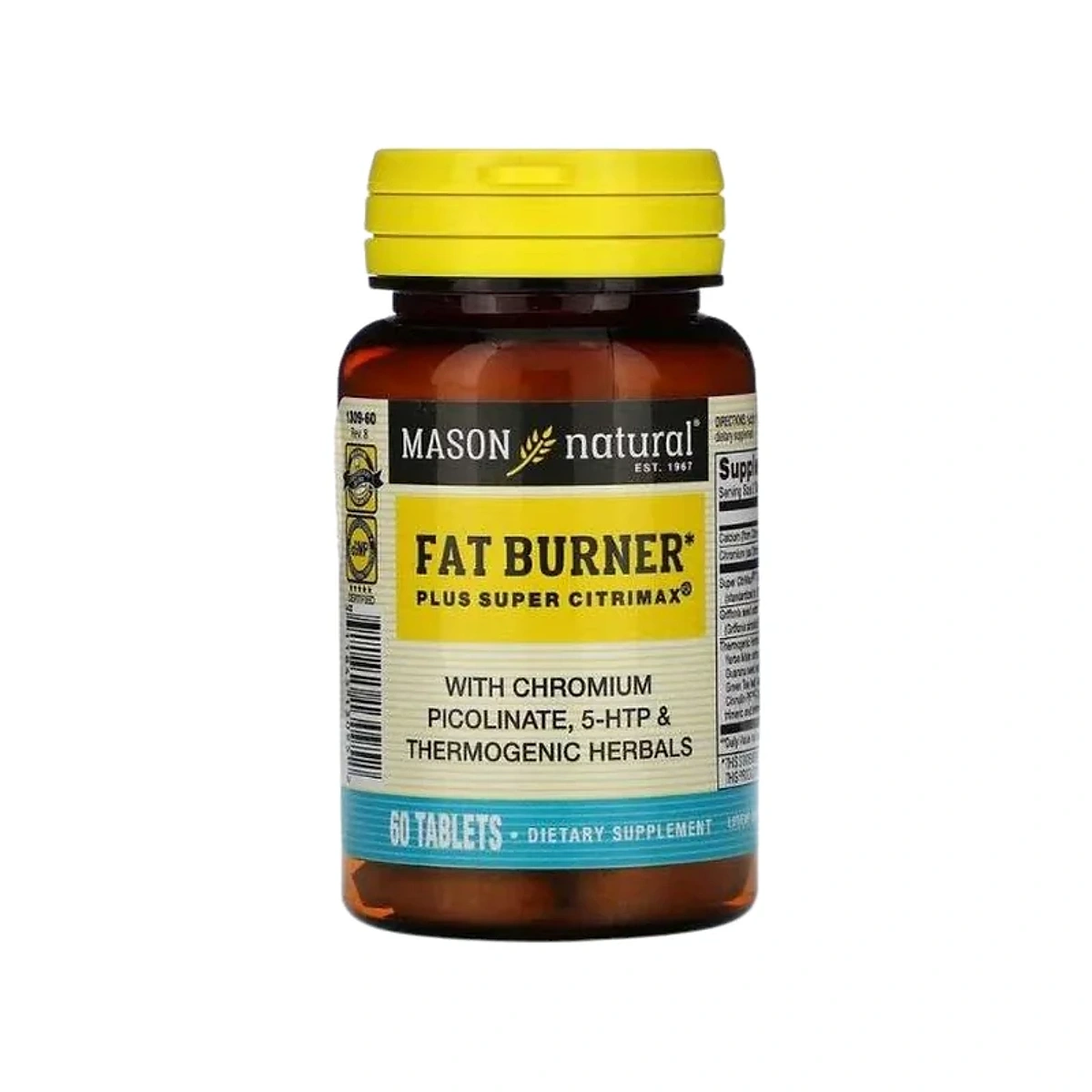 Mason Natural Fat Burner 60 Tablets