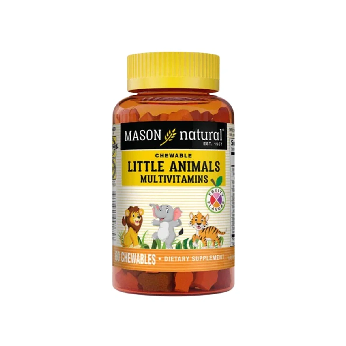 Mason Natural Little Animals Multivitamins 60 chewables