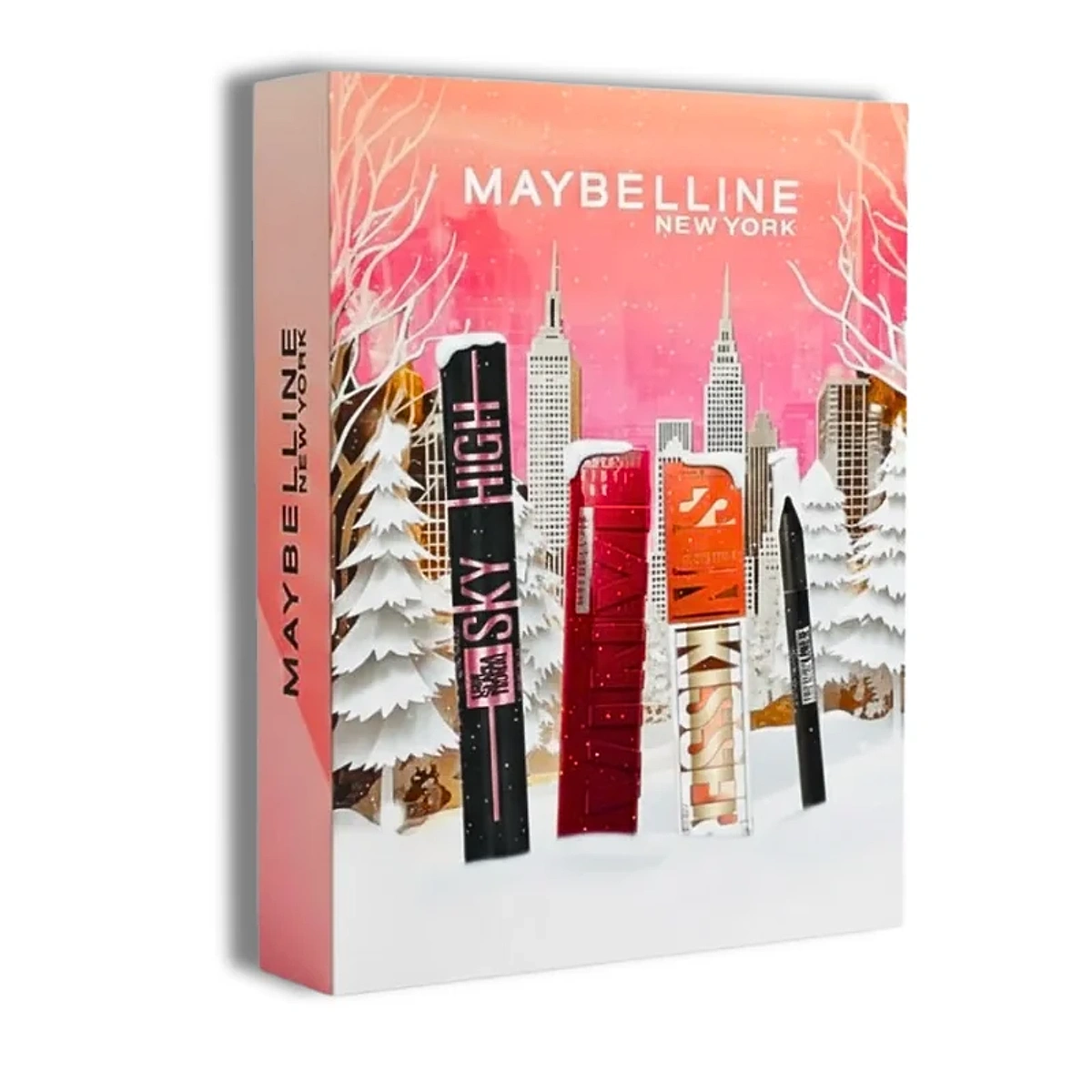 Maybelline Skyn High+Vinyl INK+Highlighter+Tatto liner Coffret