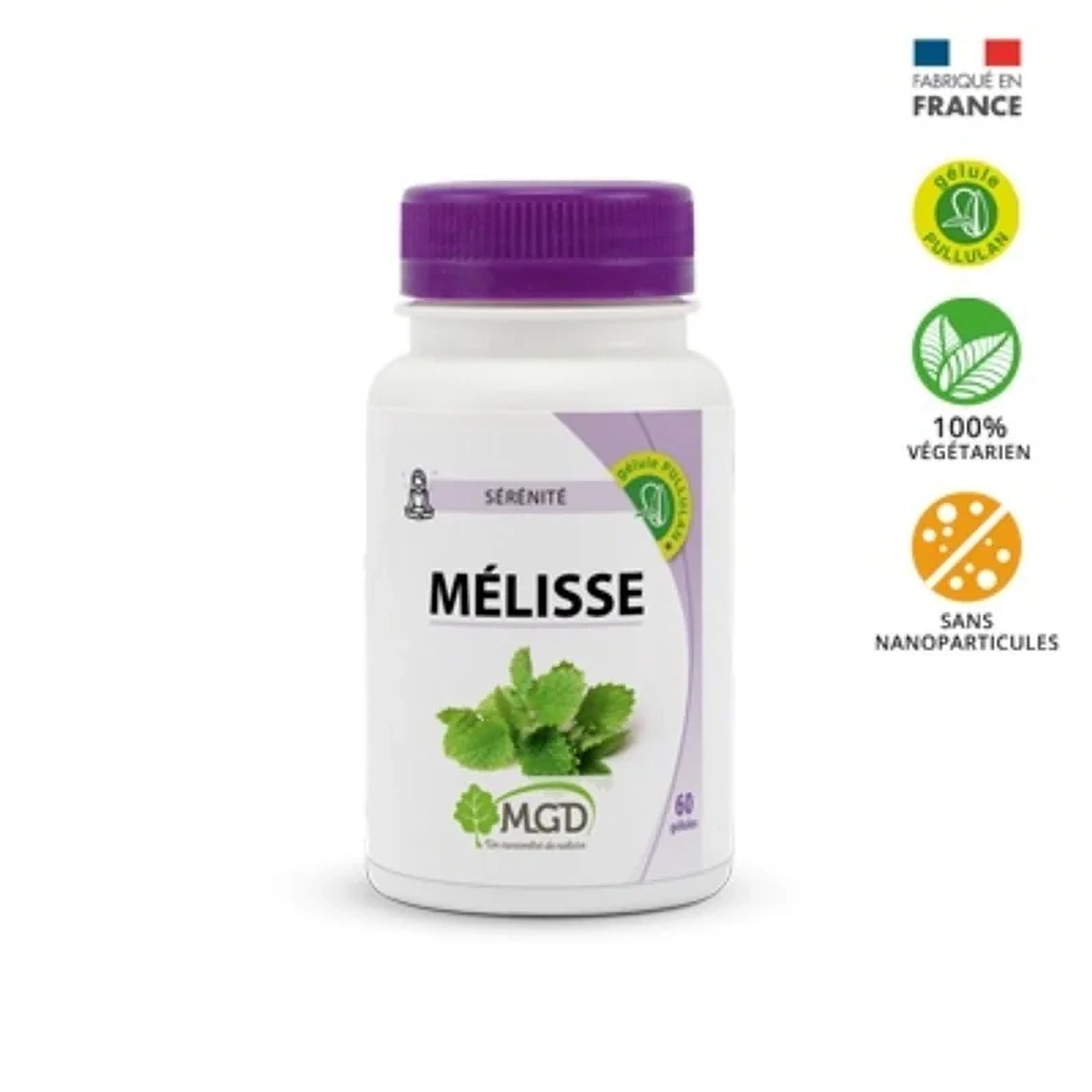 Mgd Nature Melisse 60 Gelules