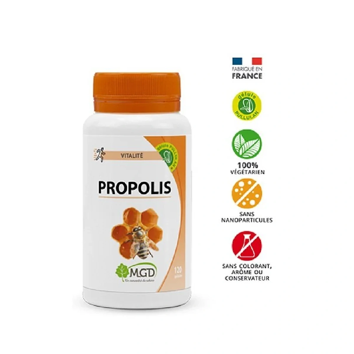 Mgd Nature Propolis 120 Gélules
