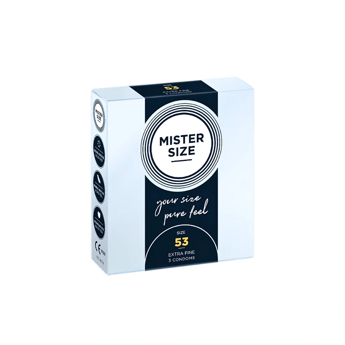 Mister Size Preservatif 53×3