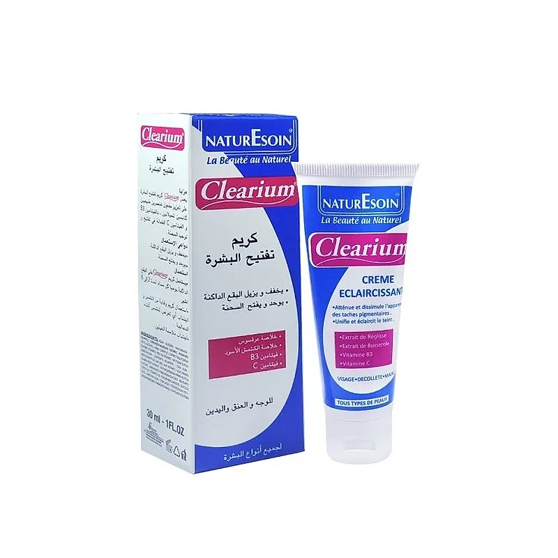 NATURESOIN CLEARIUM Crème éclaircissante 30ml