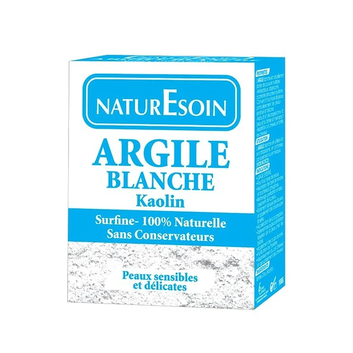 NaturEsoin Argile Blanche – 100 G