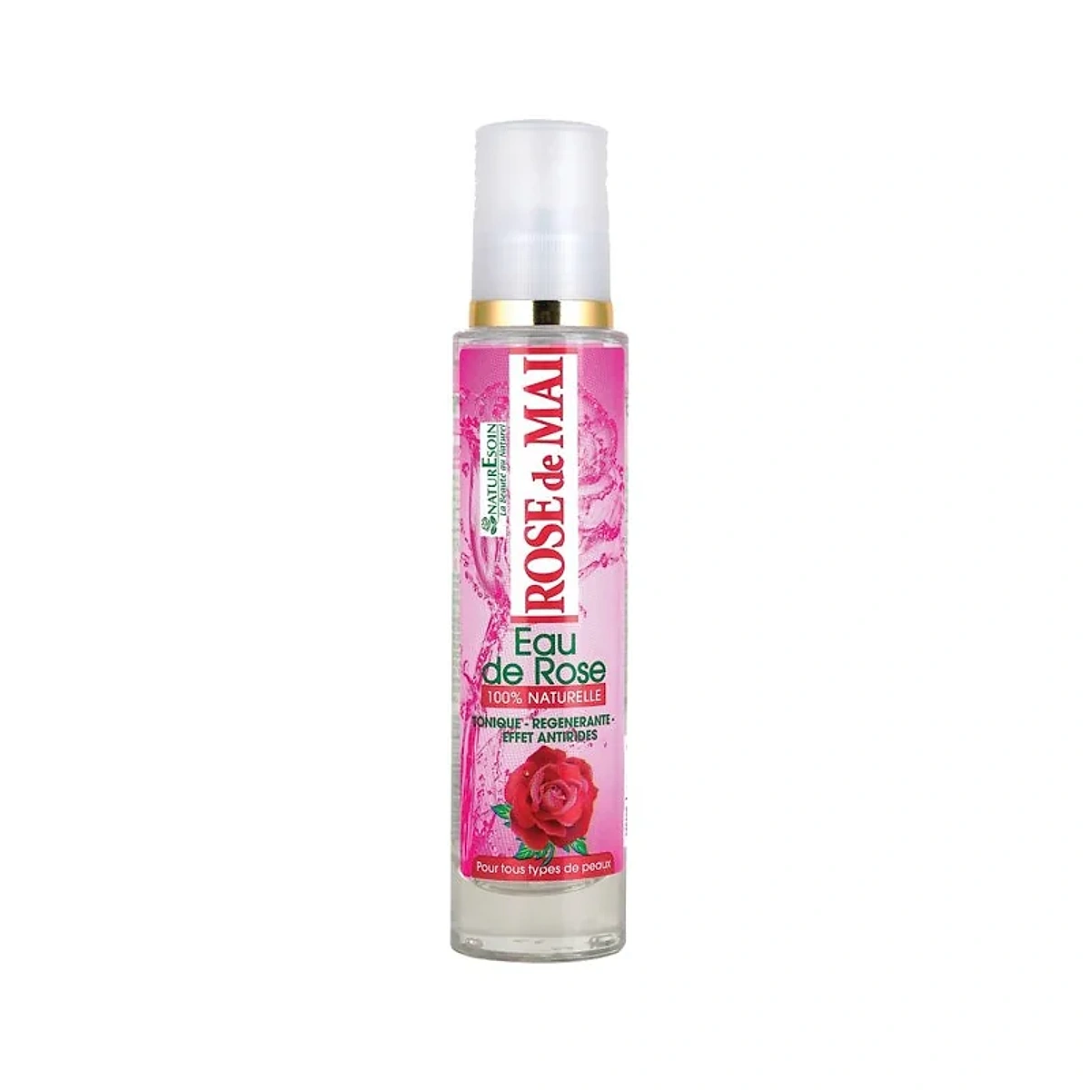 NaturEsoin Rose de Mai – Eau de Rose 100% Naturelle – 100 ml
