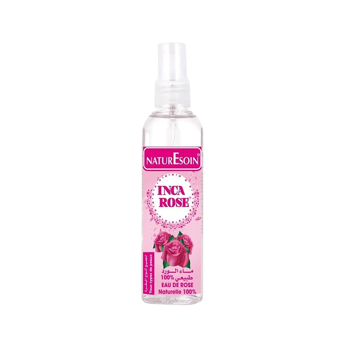 Nature soin inca eau de rose 125ml