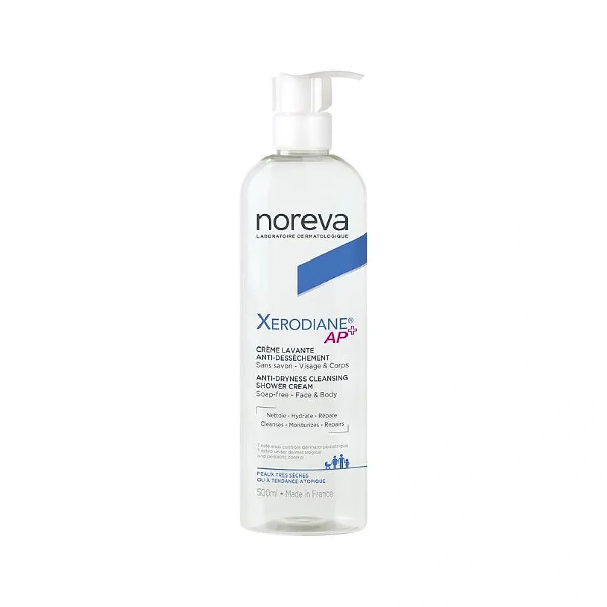 Noreva Xerodiane AP+ Crème Lavante – 500 ml