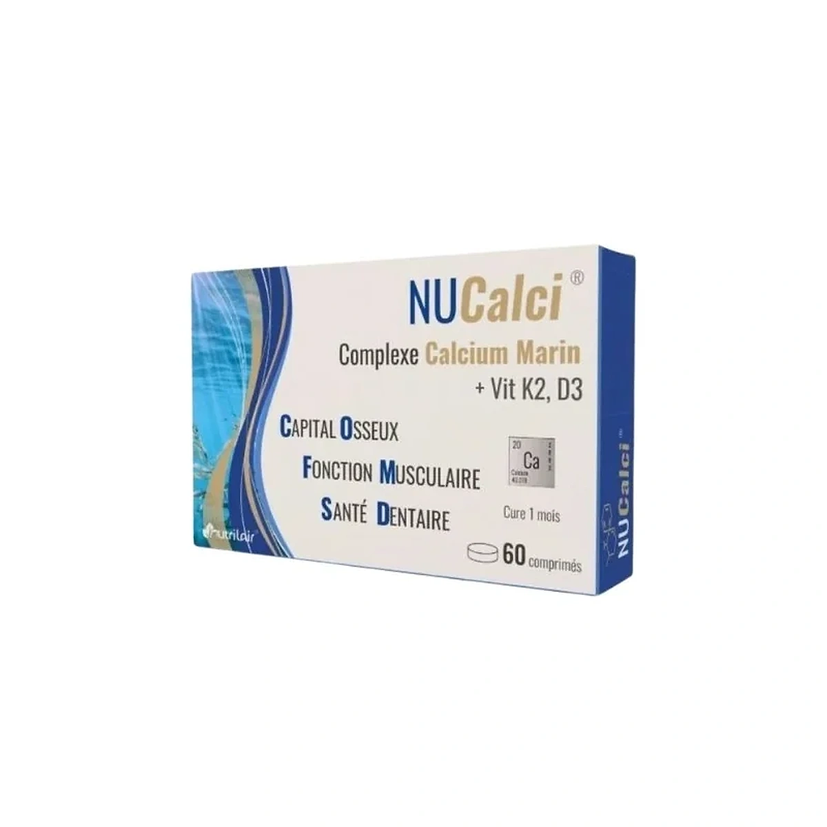 Nucalci Complexe Calcium Marin 60 Comprimes