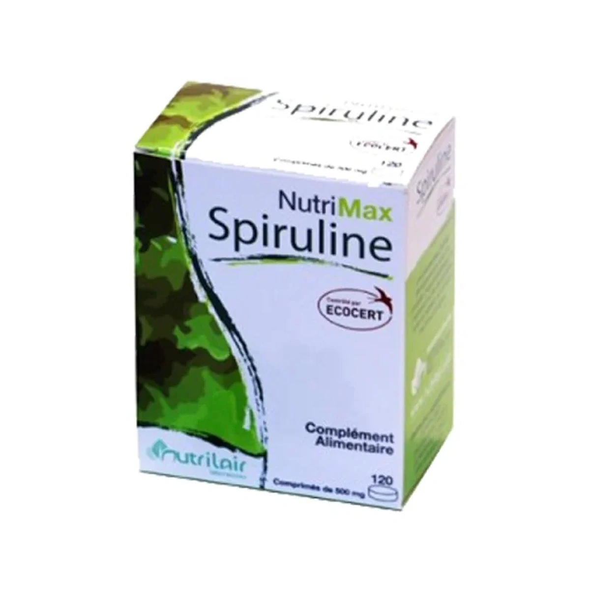 Nutrimax Spiruline Bio – 120 Comprimés