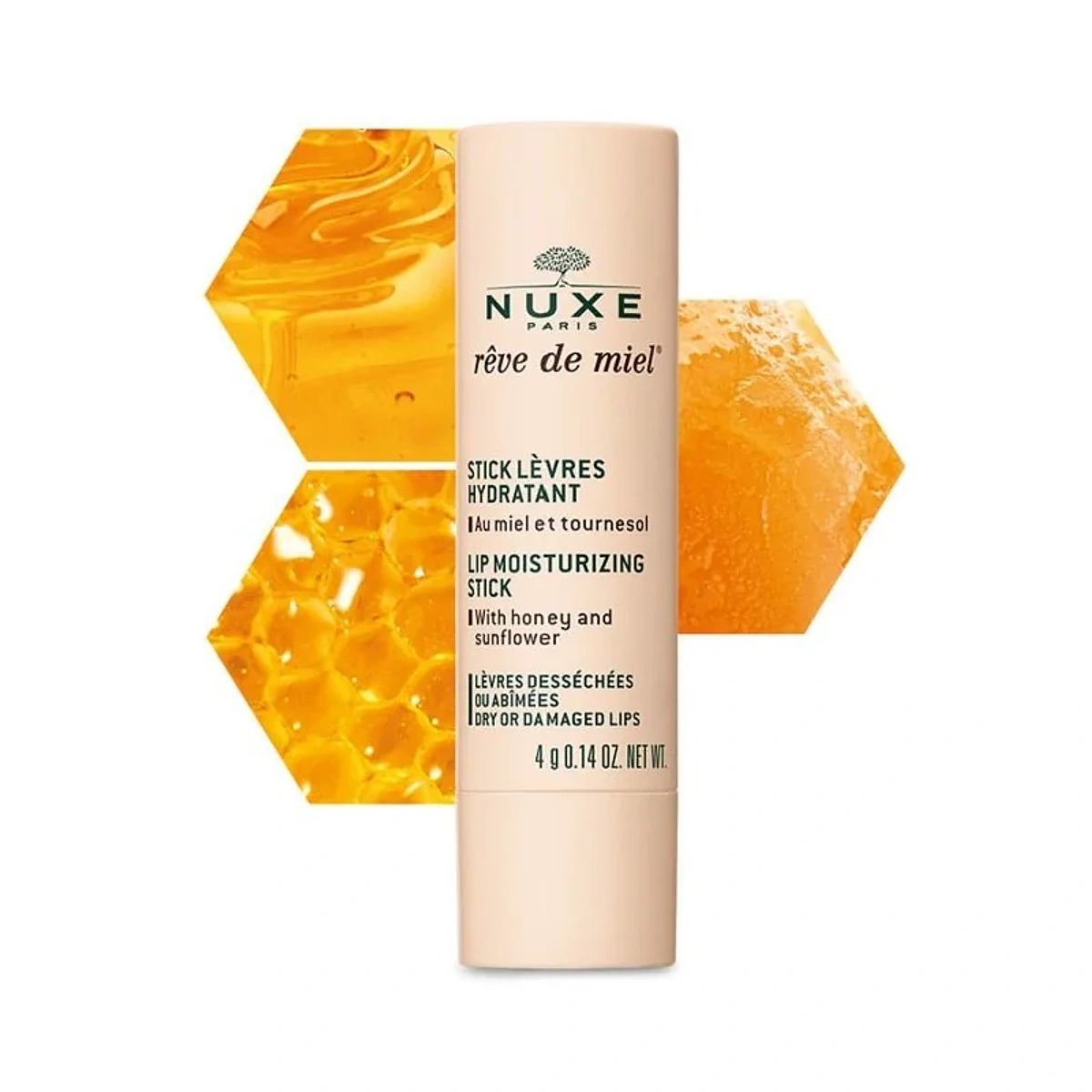 Nuxe Rêve de Miel Stick lèvres hydratant 4G