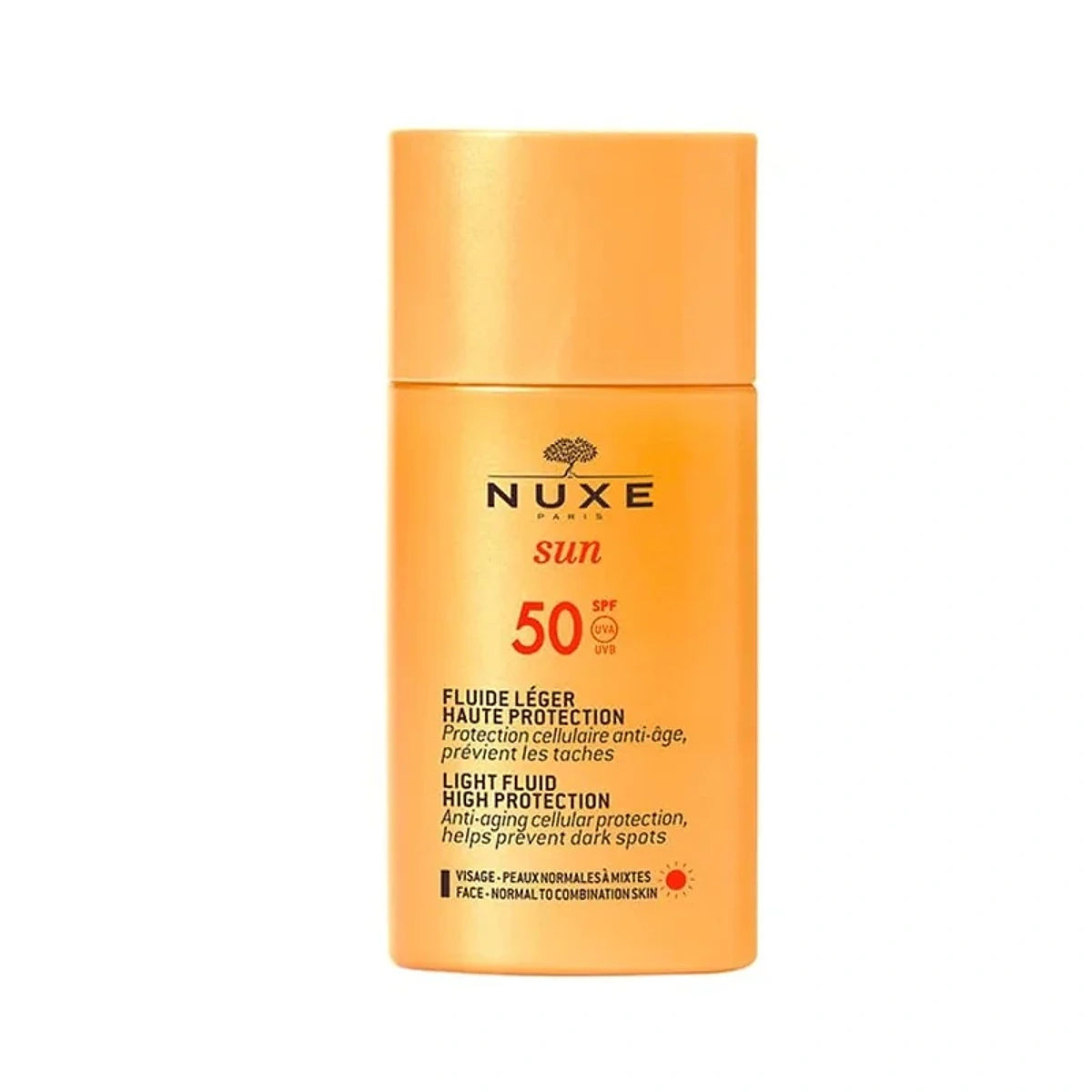 Nuxe Sun Fluide Solaire Legere Spf50+ 50ml