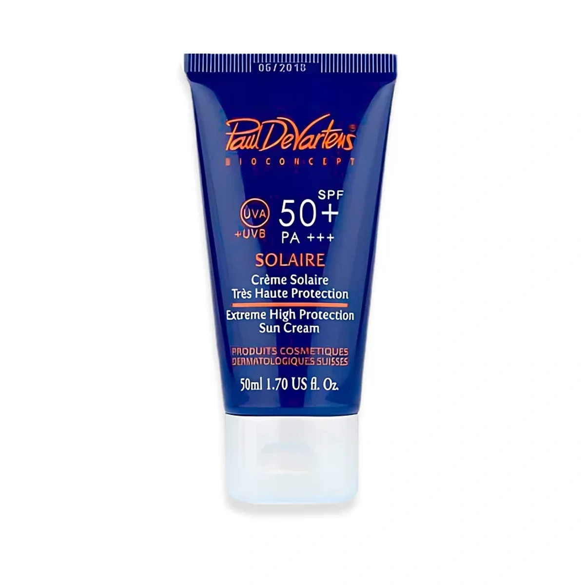 Paul de Vartens Creme Solaire Invisible spf50+ 50ml