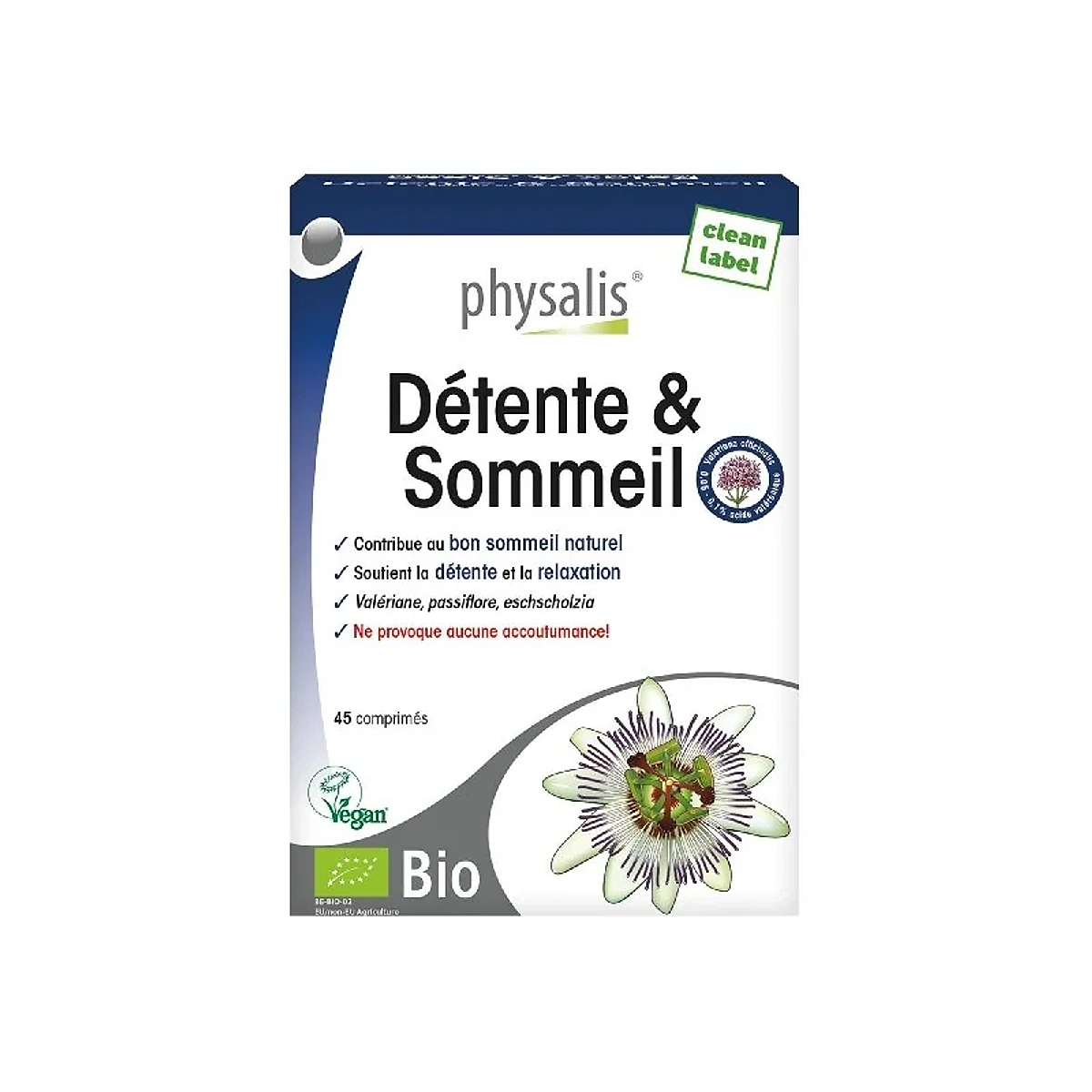Physalis Detente Et Sommeil 45 comprimes