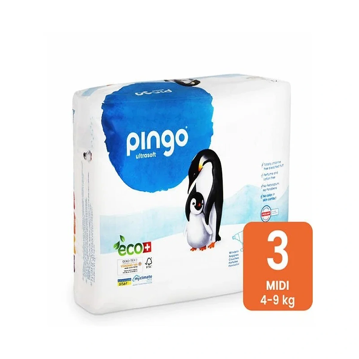 Pingo Midi Taille3 – 4-9KG – 44 Couches