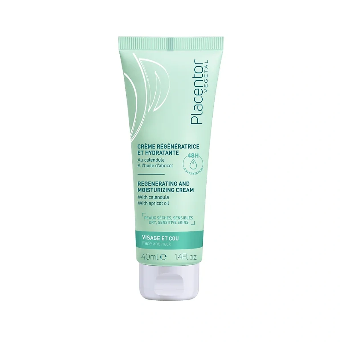 Placentor Creme Regenerante et Hydratante Peaux Seches 40Ml
