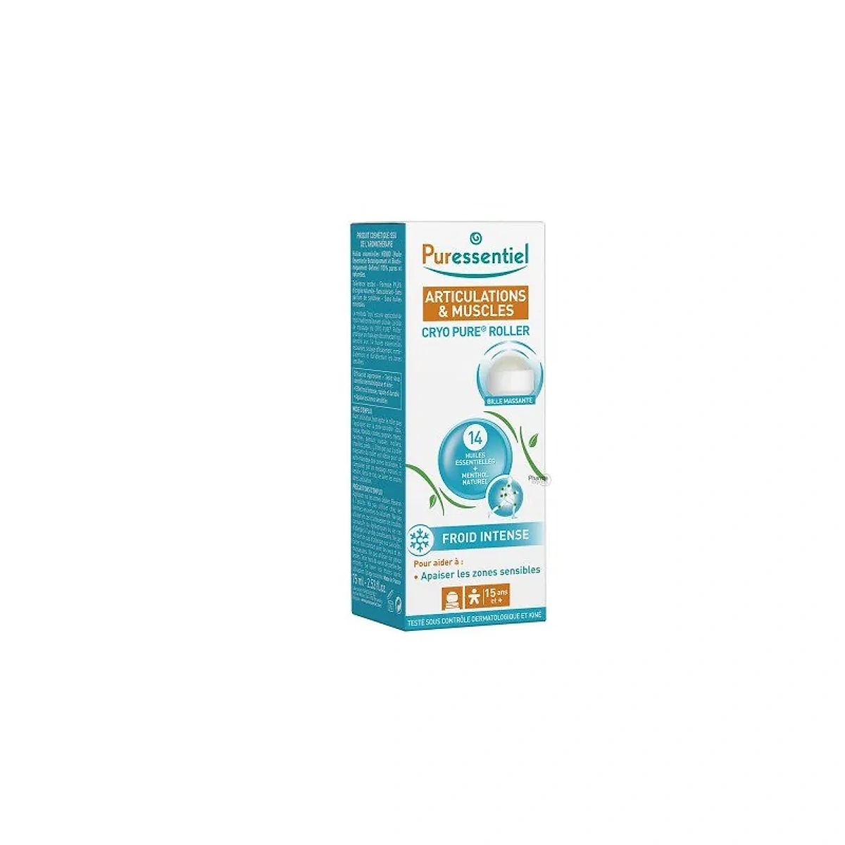 Puressentiel Cryo Pure gel articulations & muscles – Roll-on de 75 ml