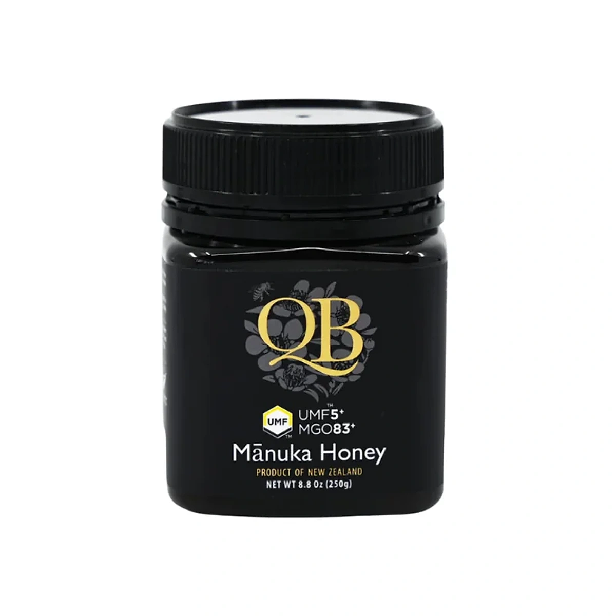 QB Manuka Miel Umf 5+ Mgo 83+ 250g