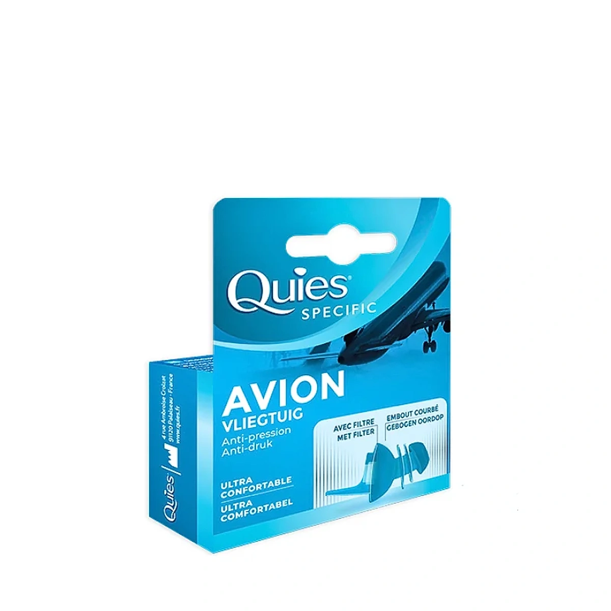 Quies Specific Avion 1paire Adulte