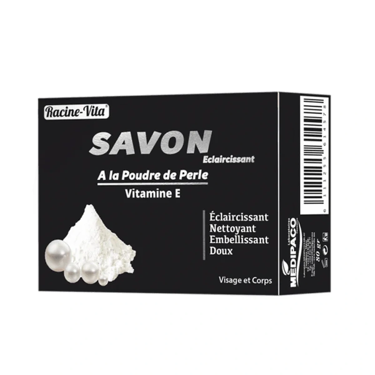 Racine Vita Savon A la poudre de perle Vitamine E 80g