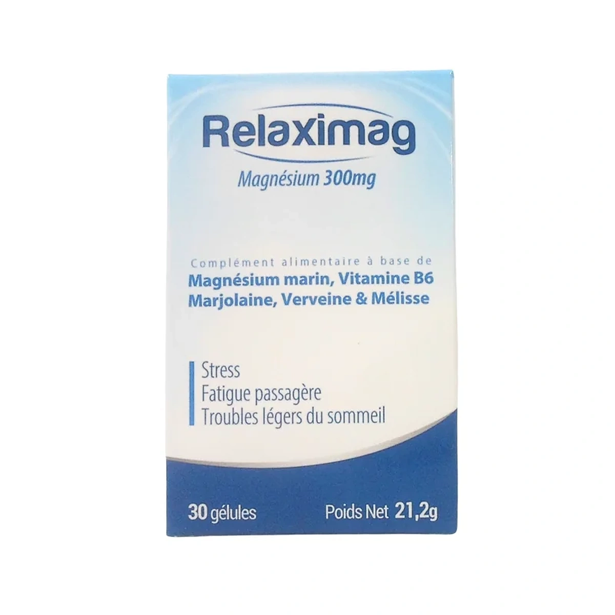 Relaximag Magnesium 300mg 30 Gelules