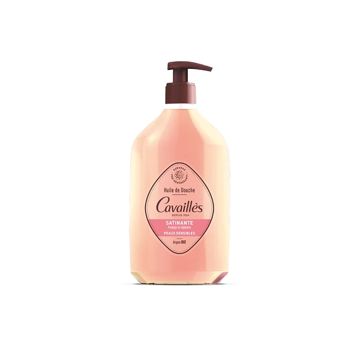Rogé Cavaillès Huile de Douche Satinante Argan & Rose 750ml