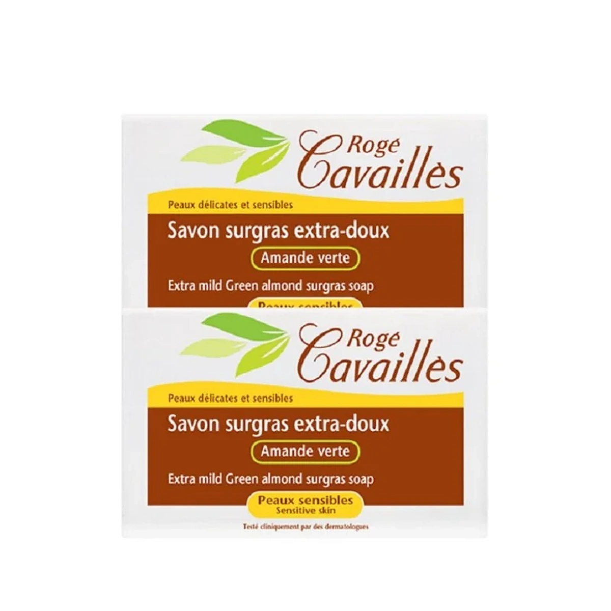 Roge Cavailles Rogé Cavaillès Savon surgras extra doux amande verte – 3+1*250g pack