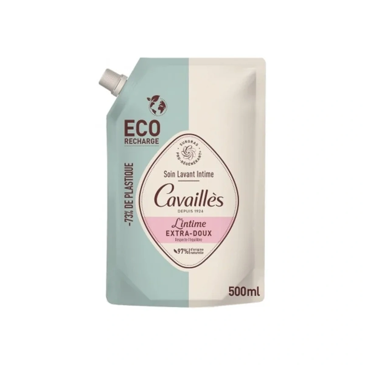 Roge Cavailles Soin Lavante Intime Eco-recharge 500ml