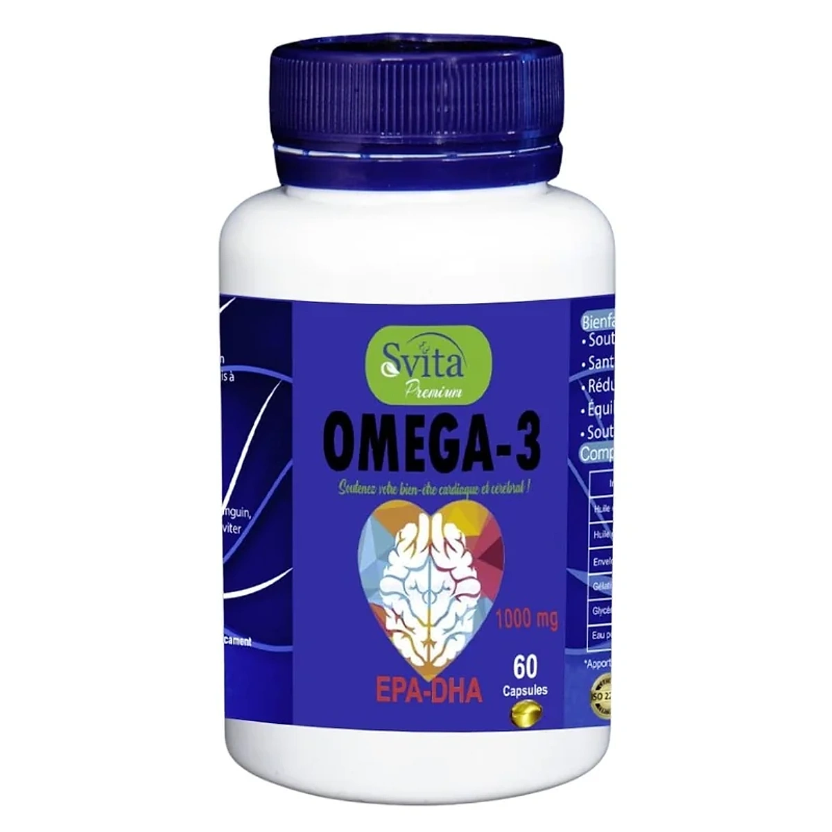 SVITA Premium Omega 3 1000mg 36 Capsules
