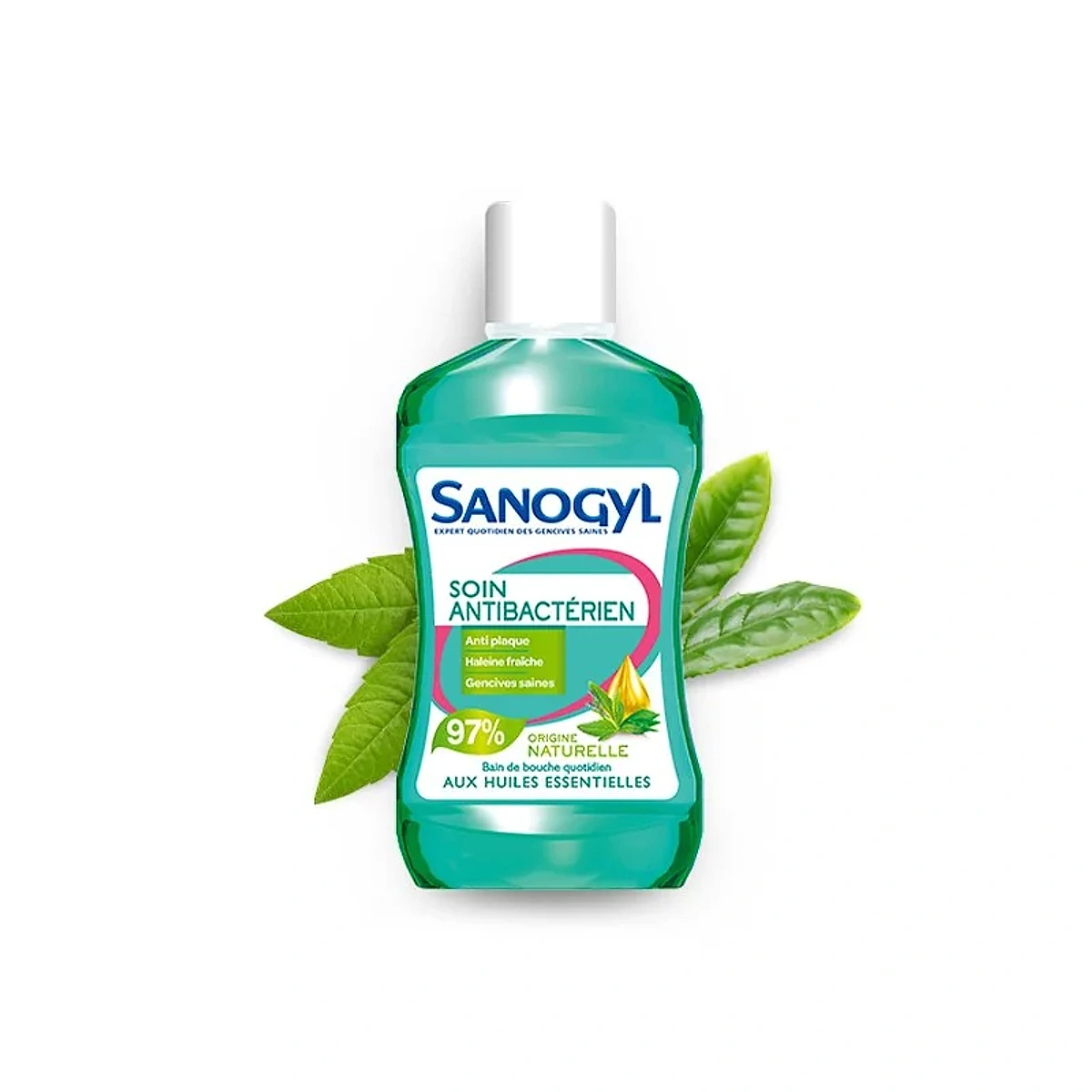 Sanogyl bain de bouche antibacterien 500ml