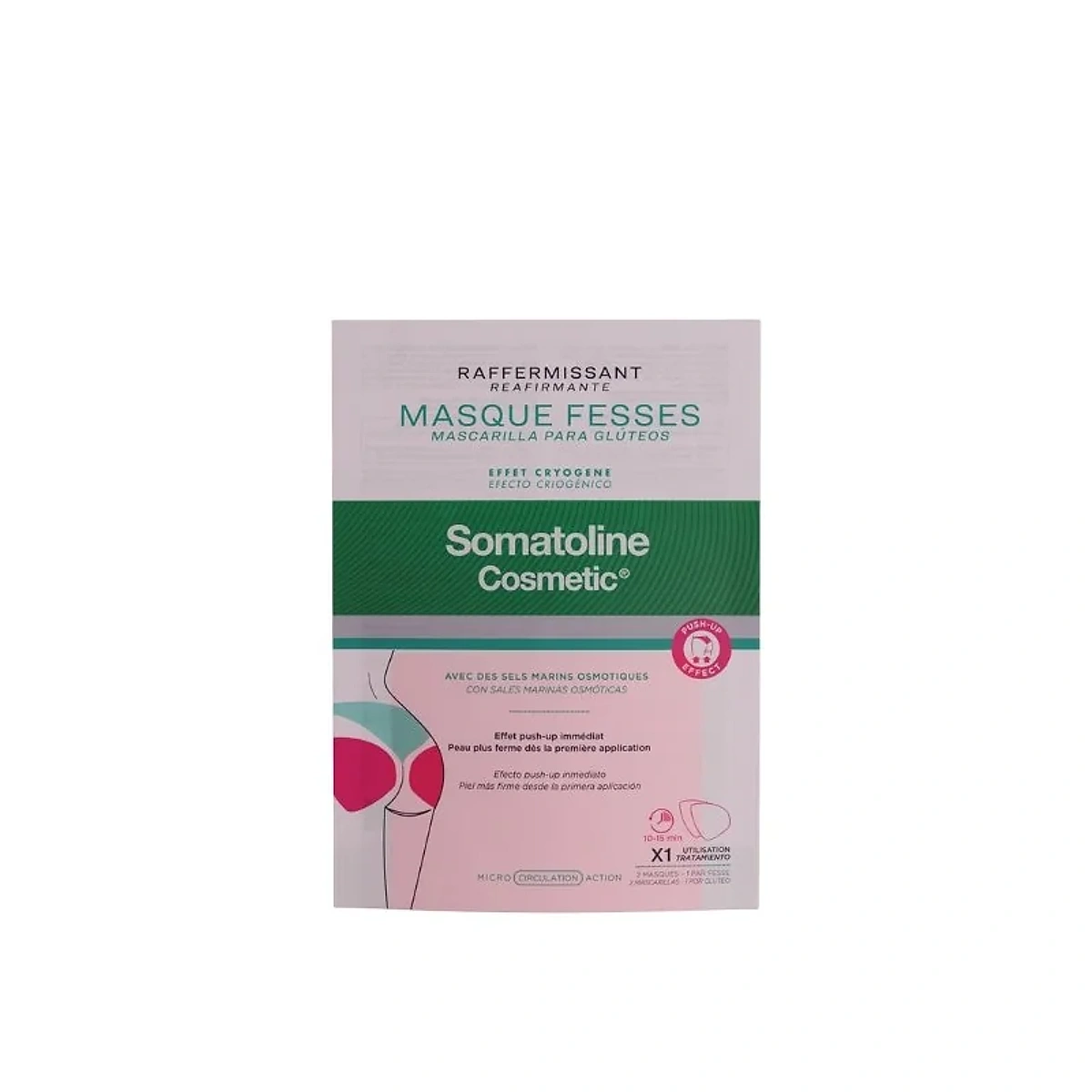 Somatoline Raffermissant Fesses Masque Tissu Effet Push-Up
