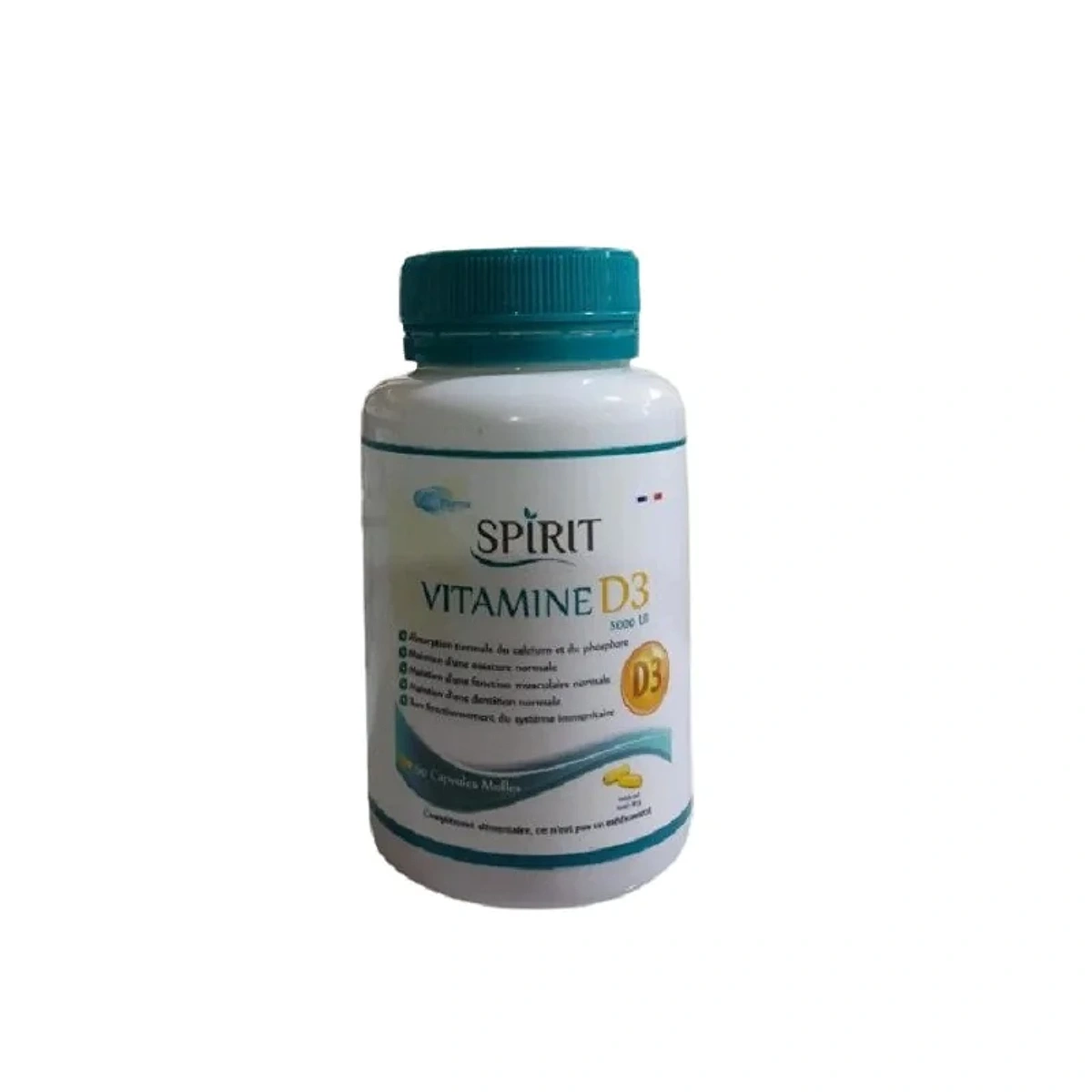 Spirit Vitamine D3 60 Capsules