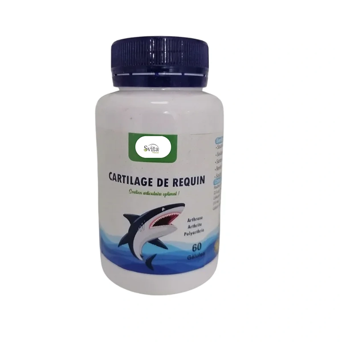 Svita Premium Cartilage de Requin 60 Gelules
