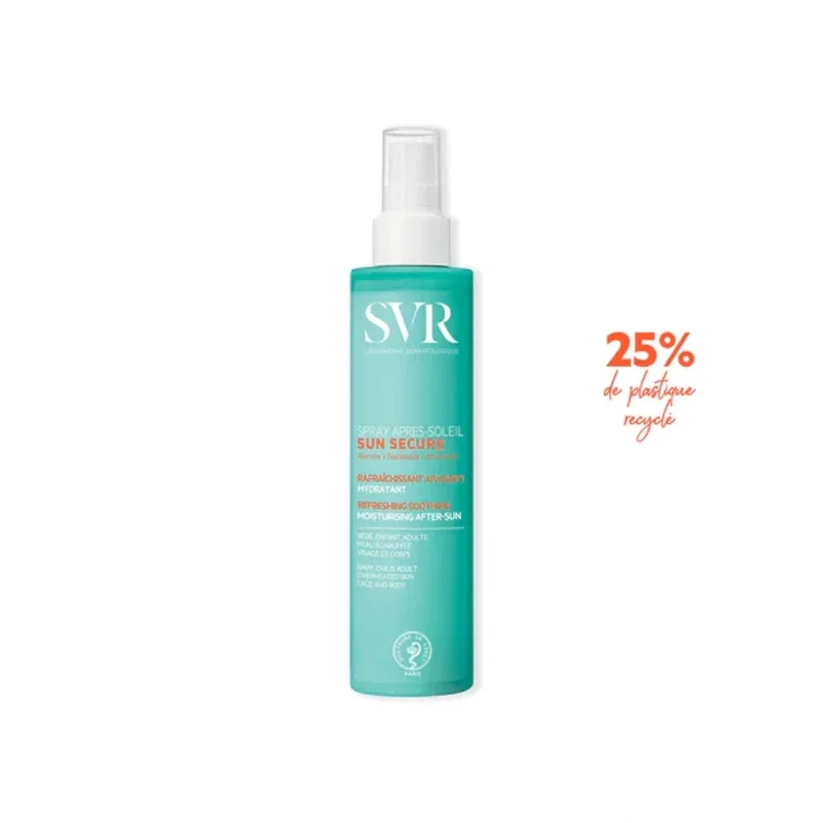 Svr Ecran Sun Secur Apres Soleil spray spf50+ 200ml