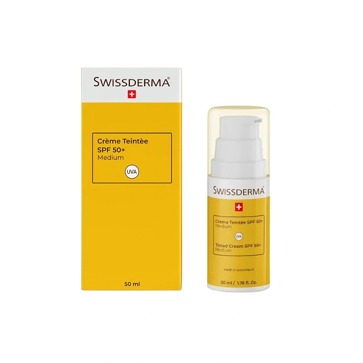 Swissderma Ecran Teinte Medium spf50+ 50ml