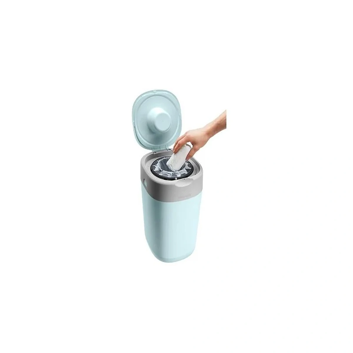 Tommee Tippee Poubelle à Couches Anti-Odeur Twist & Click – Bleu