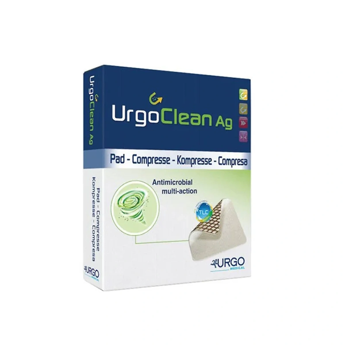 Urgo Clean Ag 10x10cm 1 unité